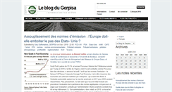 Desktop Screenshot of leblog.gerpisa.org